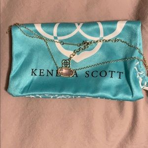 Kendra Scott lilac necklace